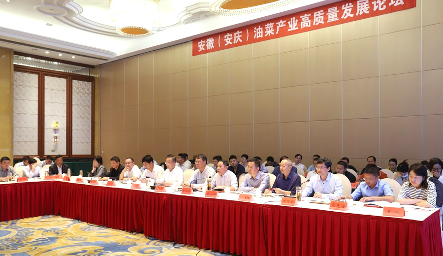 安徽（安庆）油菜产业高质量发展论坛在望江县举行