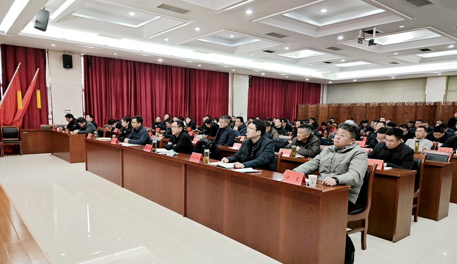 望江县组织收听收看省委农村工作会议