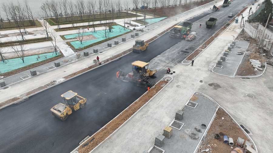 【重点项目巡礼】望江县回龙东路预计年底建成通车