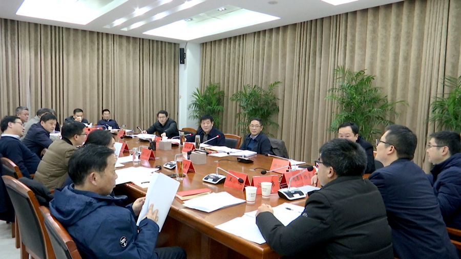 望江县委主题教育领导小组第三次会议召开